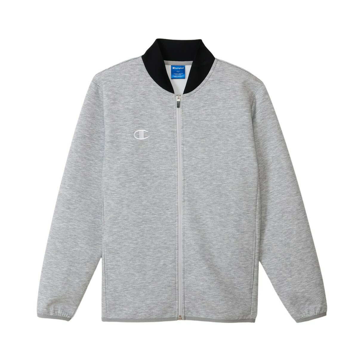 チャンピオン CHAMPION C3-BS111 FULL ZIP SHIRT オックスフォードグレー