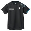デサント DESCENTE DV5SHT03J 半袖バレーシャツ ブラック