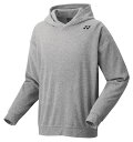 25SSヨネックス YONEX 30092 ユニパーカー グレーモク