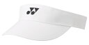 25SSヨネックス YONEX 40113 ウィメンズサンバイザー ホワイト
