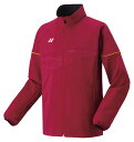 25SSヨネックス YONEX 50178J ジュニアニットウォームアップシャツ ワインレッド