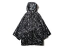 【ブラックフライデー限定クーポン付き！】キウ Kiu SLEEVE RAIN PONCHO FOR KIDS スリーブレインポンチョフォーキッズ ブラック 黒 レインコート 雨具 撥水 はっ水 K71-059