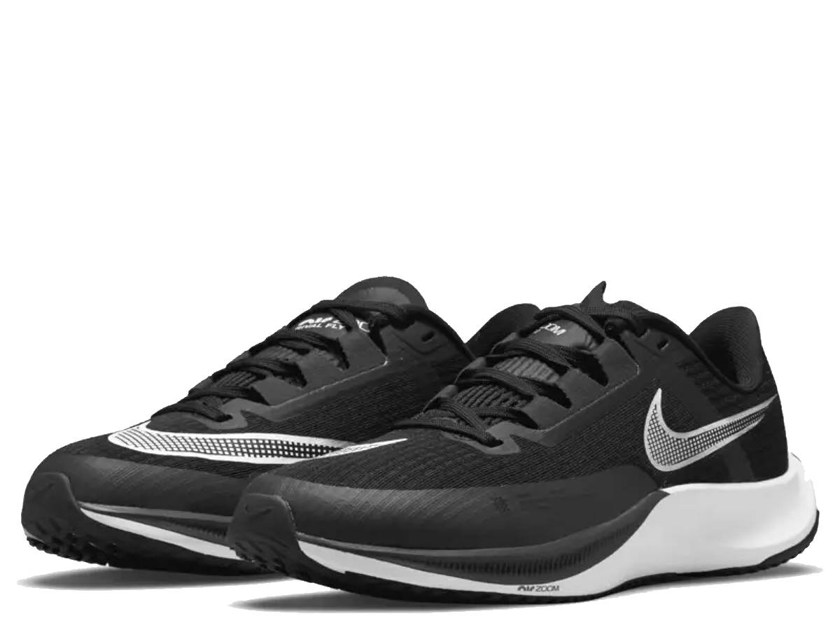 ナイキ NIKE AIR ZOOM RIVAL FLY 3 エア ズーム ライバル フライ 3 レディース ブラック 黒 スポーツ ランニングシューズ ランシュー ロード レーシング 初心者〜中級者 CT2406-001