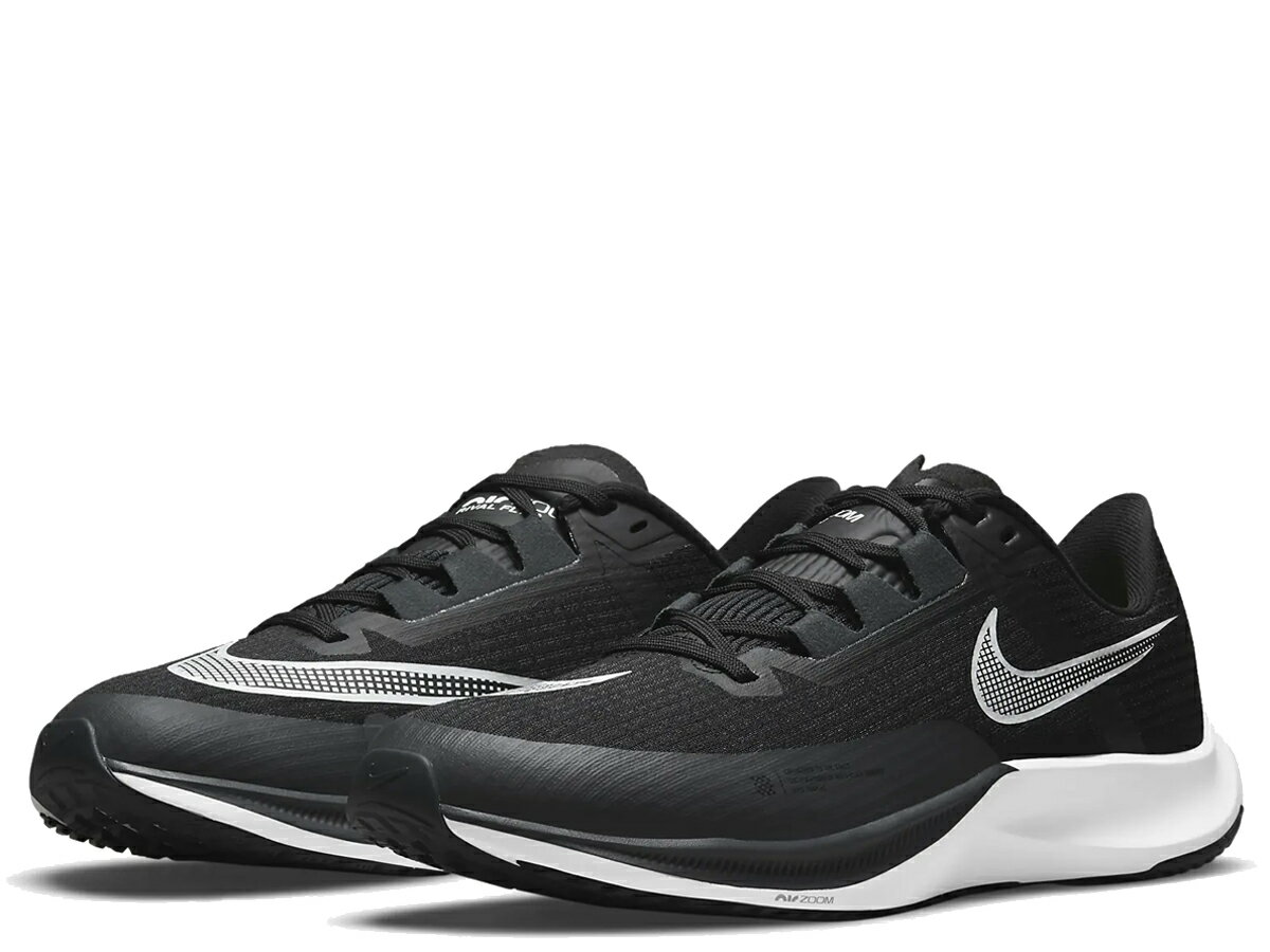 ナイキ NIKE AIR ZOOM RIVAL FLY 3 エア ズーム ライバル フライ 3 メンズ ブラック 黒 スポーツ ランニングシューズ ランシュー レーシング 初心者〜中級者 CT2405001