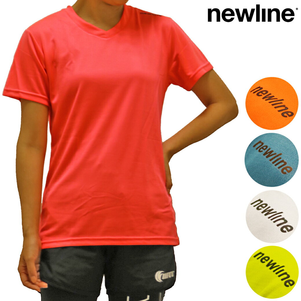 楽天スポーツマリオ半袖シャツ ベース クール Tシャツ レディース 春 夏 ニューライン newline BASE COOL TEE SAlE セール スポーツ フィットネス 半袖 13614 087 007 016 020 091