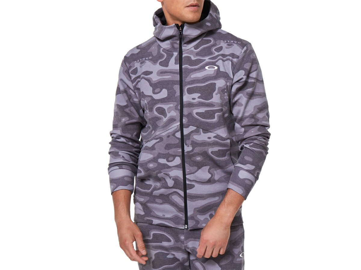 オークリー OAKLEY 【US規格】Enhance QD Fleece Jacket 10.7 メンズ 秋 冬 フリース ブラック 黒 スポーツ トレーニング パーカー ジャケット FOA401414-00G