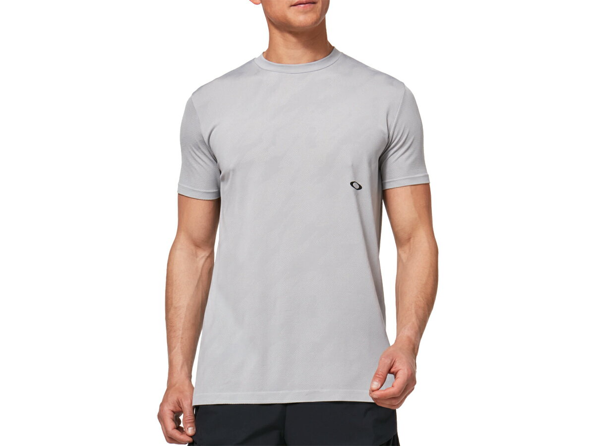 オークリー OAKLEY 【US規格】O-FIT SS TEE CAMO 3.0 メンズ 春 夏 グレー 灰色 スポーツ トレーニング 半袖 Tシャツ FOA402399-29B