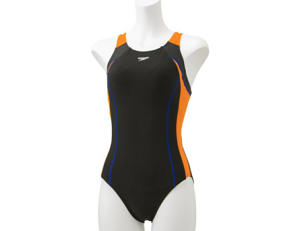 スピード speedo Loosen Up Suit ルースンアップスーツ レディース オールインワン オレンジ 水泳 スイム フィットネス 水着 ワンピース SFW02055-DO