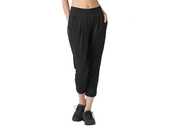 ダンスキンDANSKINANYMOTIONSLIMCROPPEDPANTSエニーモーションスリムクロップドパンツレディース秋冬ブラック黒スポーツフィットネス7分丈パンツDA221330-K