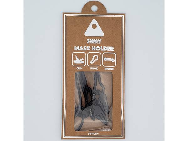 アイファ AIFA 3WAY MASK HOLDER 3ウェイ マスクホルダー ユニセックス オールブラック 黒 カジュアル 小物 アクセサリー マスクホルダー サングラスホルダー マルチホルダー AFCU0008-010