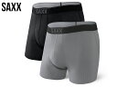 サックスアンダーウェアー SAXX UNDERWEAR QUEST BOXER BRIEF FLY 2PACKS クエスト メンズ 2枚組 2個セット 2枚セット ボクサーブリーフ パンツ スポーツ インナー ショーツ 下着 SXPP2Q-BD2