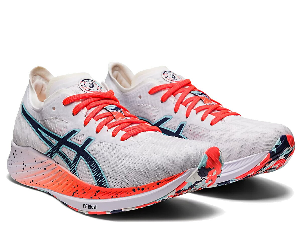 アシックス asics MAGIC SPEED マジックスピード レディース ホワイト 白 スポーツ ランニングシューズ ランシュー 1012B172-960