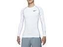 ナイキ NIKE ナイキ プロ Dri-FIT ロングスリーブ トップ メンズ ホワイト 白 スポーツ トレーニング 長袖 シャツ DD1991-100(4)