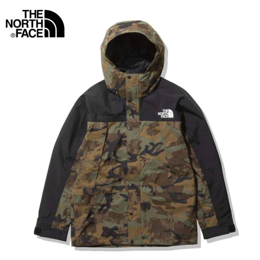 【要エントリー！ポイント5倍キャンペーン！9月11日午前1時59分まで】ノースフェイス THE NORTH FACE Novelty Mountain Light Jacket ノベルティマウンテンライトジャケット メンズ 秋 冬 カモ カーキ カジュアル ウェア アウター ゴアテックス 防水 防寒 NP62135-TF