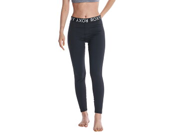 ロキシー ROXY MY 1ST ROXY LEGGINGS マイ ファースト ロキシー レギンス レディース オールシーズン 速乾 UVカット ブラック 黒 スポーツ フィットネス ロング タイツ RPT221510-BLK