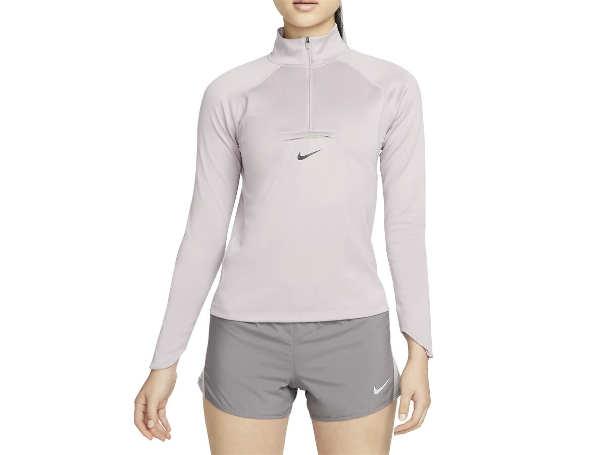 ナイキ NIKE Dri-FIT トレイル ミッドレイヤー レディース ピンク 桃色 スポーツ フィットネス 長袖 Tシャツ DM7569-501