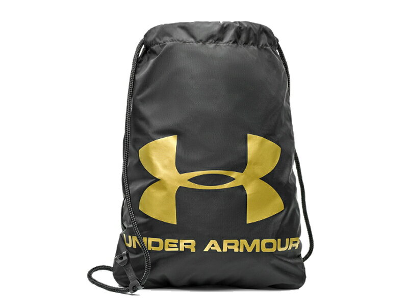 アンダーアーマー UNDER ARMOUR オージーシー サックパック 12L ブラック スポーツ バッグ ナップザック 1240539-010