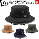 ニューエラ NEW ERA Adventure アドベンチャー ダックコットン ユニセックス ハット 帽子 ベージュ ネイビー ブラック カーキ カジュアル アウトドア キャップ 小物 カジュアル 帽子 11136057 11308456 11136060 11136058