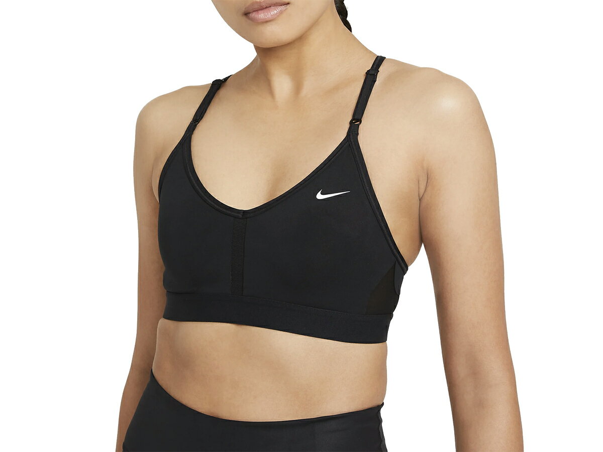 【返品・交換不可】ナイキ：【レディース】Vネック インディ ブラ【NIKE スポーツ フィットネス インナー ブラトップ】