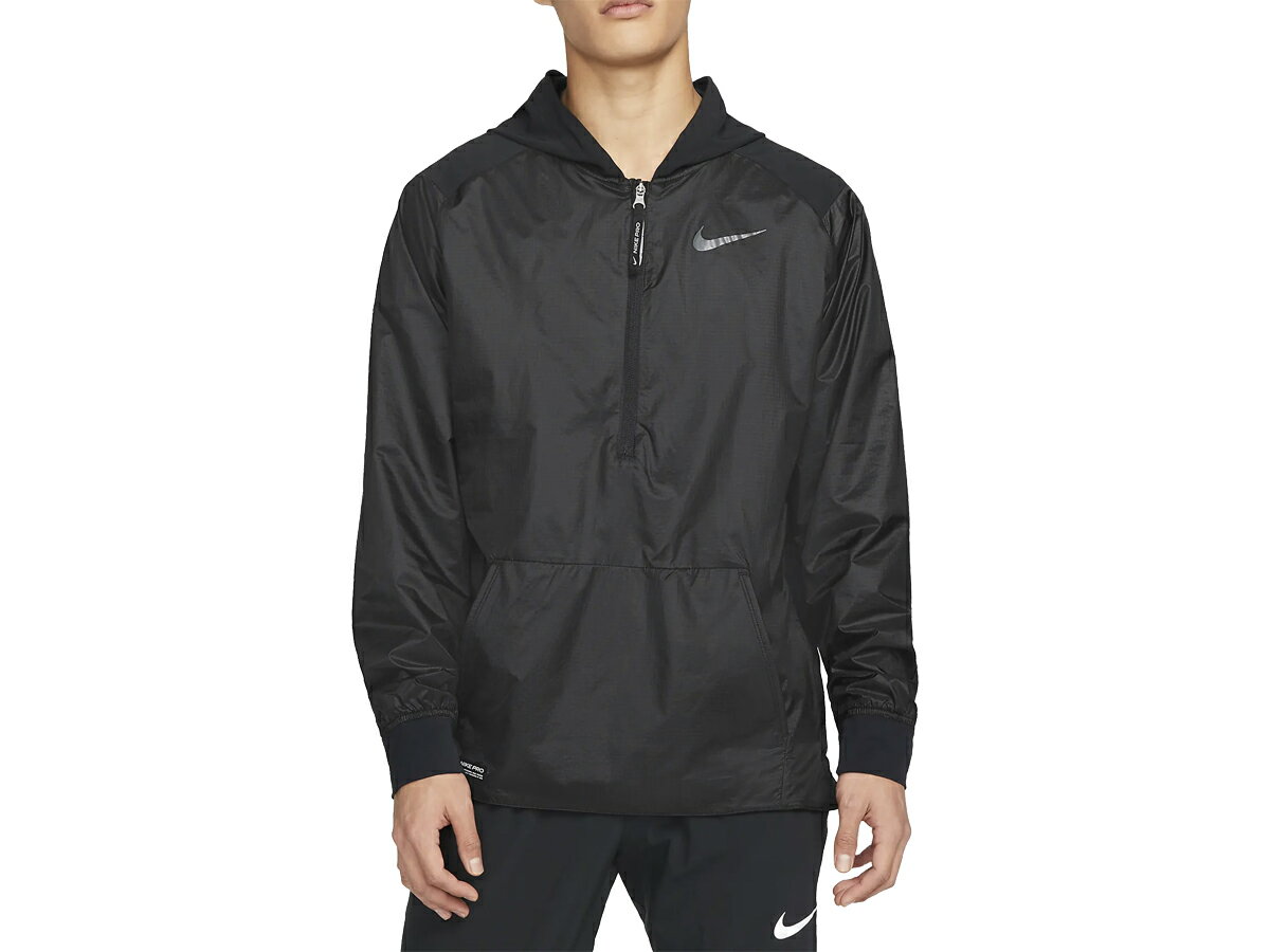 ナイキ NIKE プロ 1/2ジップ パーカー メンズ 春 秋 ブラック 黒 スポーツ トレーニング パーカー ジャケット DM5537-010