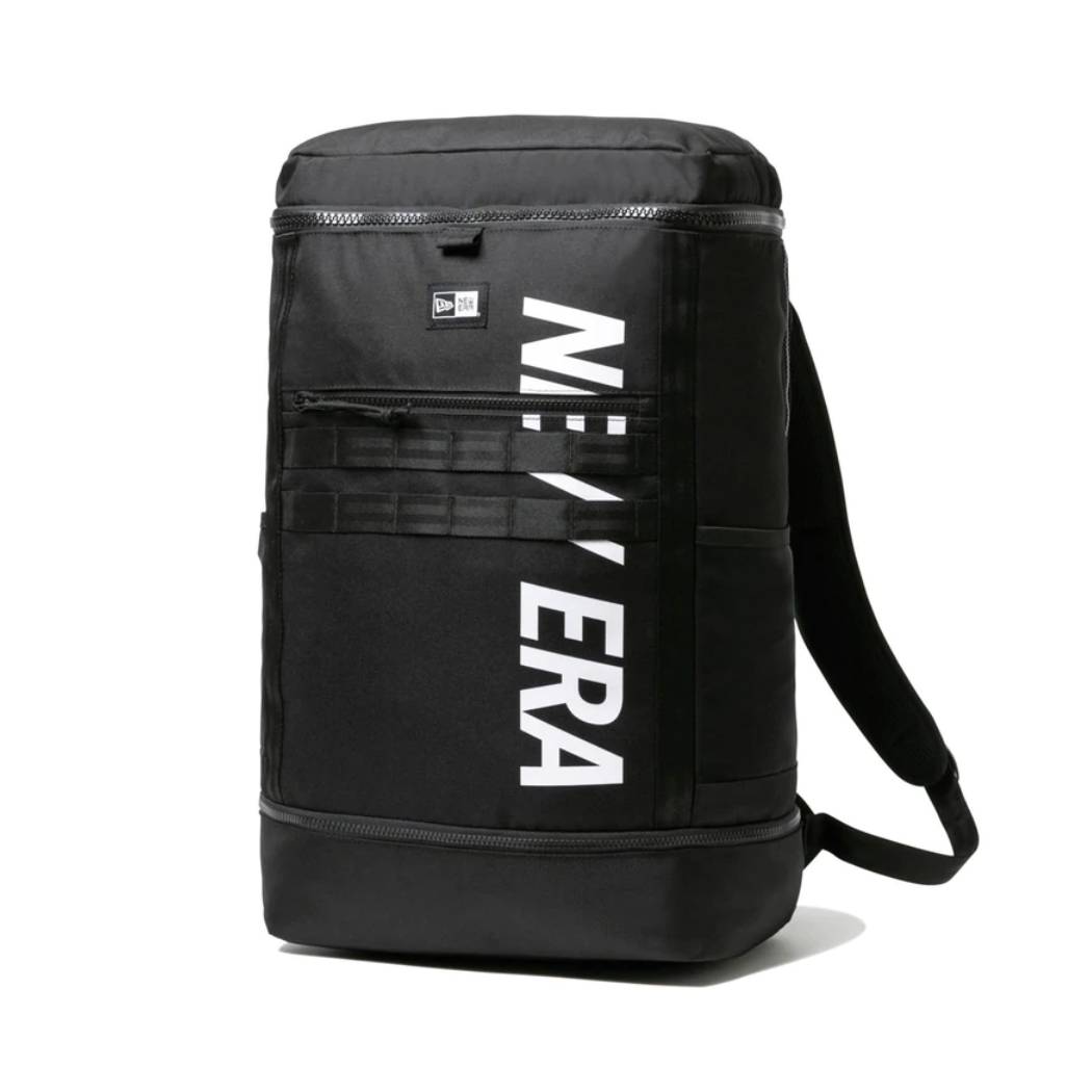 ニューエラ NEW ERA BOX PACK LARGE ボックスパック ラージ 46L プリントロゴ ブラック 黒 カジュアル バッグ リュック バックパック 大容量 12674103