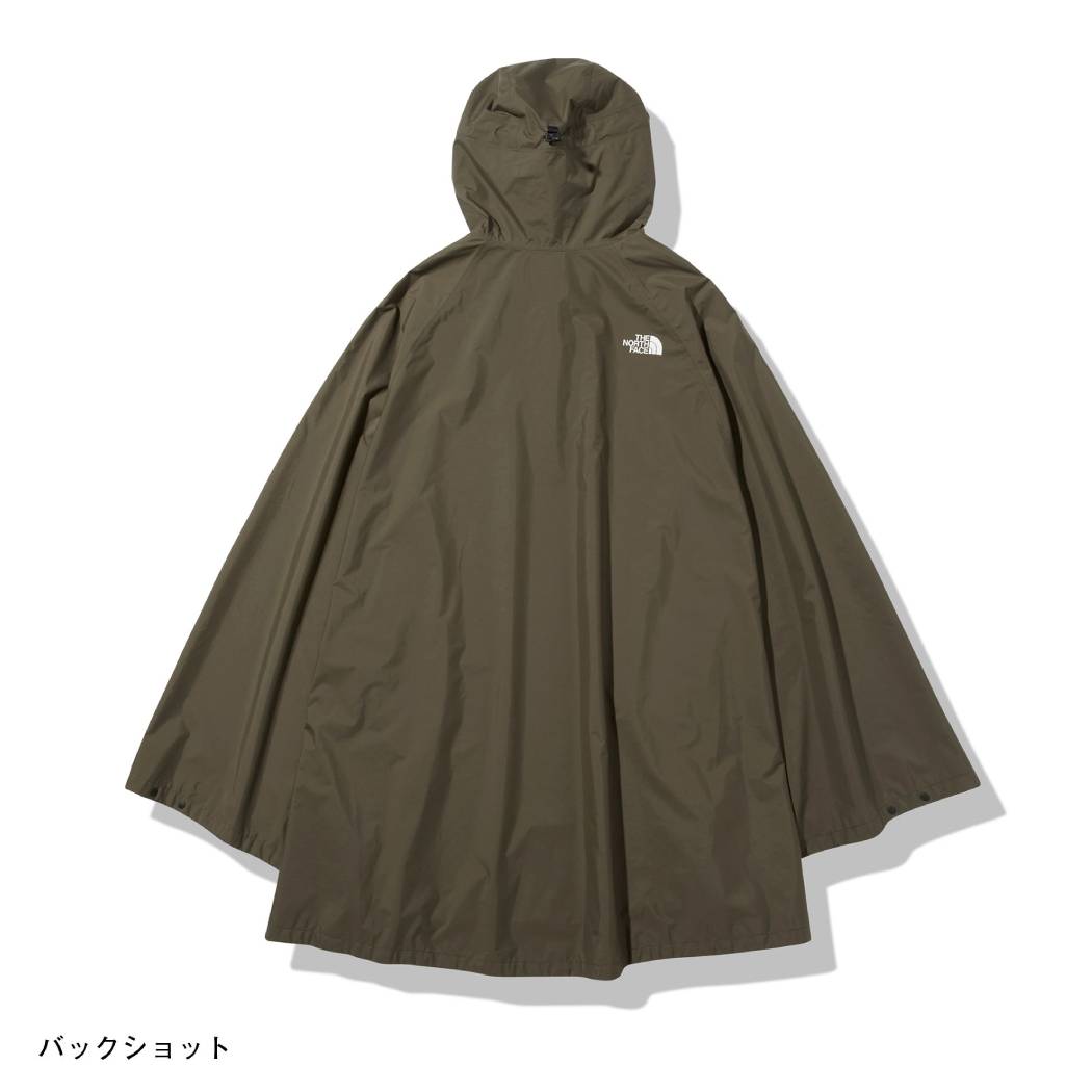 ノースフェイスTHENORTHFACEAccessPonchoアクセスポンチョユニセックス春夏ブラック黒カーキブラウン茶カジュアル雨具カッパレインウェアアウトドアNP11932-KNTUB