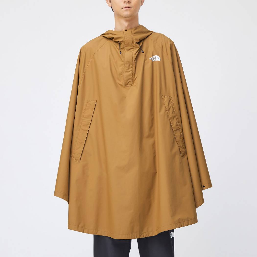 ノースフェイスTHENORTHFACEAccessPonchoアクセスポンチョユニセックス春夏ブラック黒カーキブラウン茶カジュアル雨具カッパレインウェアアウトドアNP11932-KNTUB