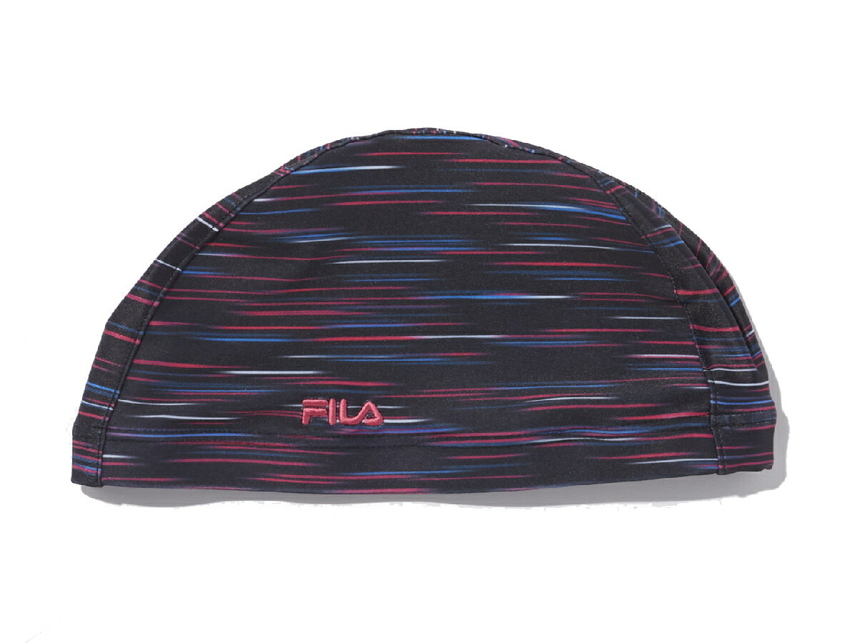 フィラ FILA スイムキャップ レディース ブラック 黒 水泳 スイム キャップ 帽子 312222-BK