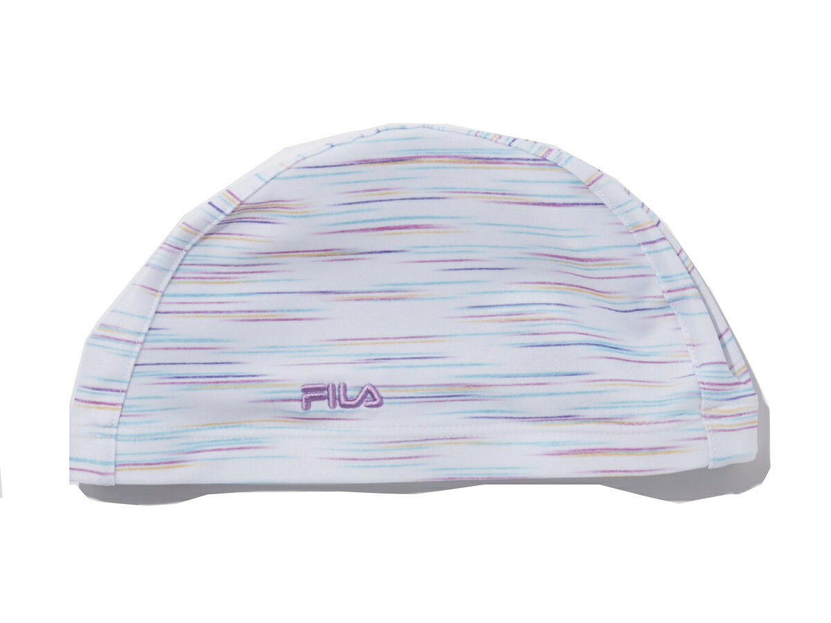 フィラ FILA スイムキャップ レディース ホワイト 白 水泳 スイム キャップ 帽子 312222-WT