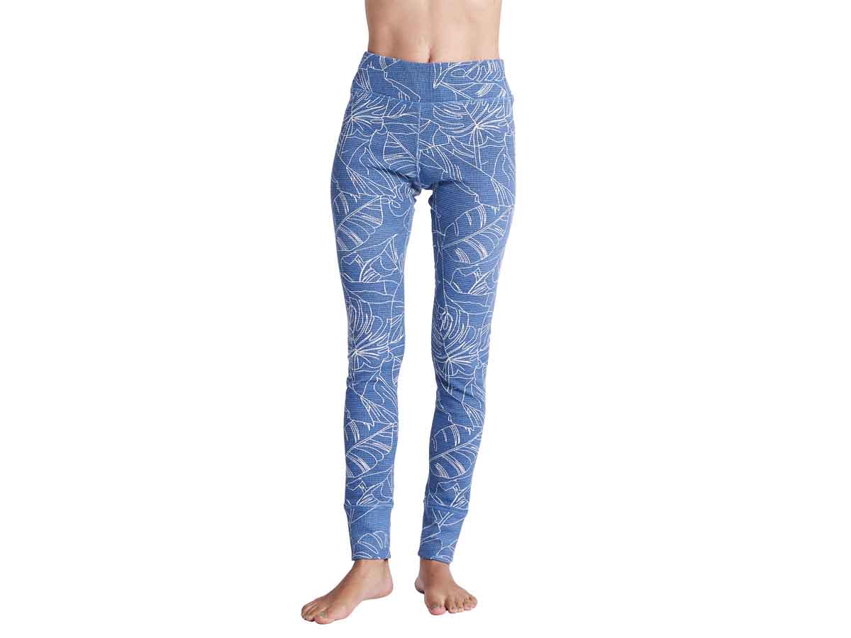 ロキシー ROXY YOGA AT HOME LEGGINGS ヨガ アット ホーム レギンス レディース オールシーズン UVカット ネイビー 紺 スポーツ フィットネス ロング タイツ RPT222515-NVY