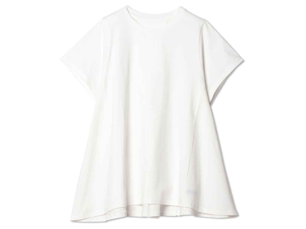 【要エントリー！ポイント5倍キャンペーン！9月11日午前1時59分まで】ダンスキン DANSKIN TUCKED S/S TEE タックドショートスリーブティー レディース 春 夏 ホワイト 白 スポーツ フィットネス 半袖 Tシャツ DC722113-JW