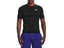 アンダーアーマー UNDER ARMOUR ヒートギアアーマー ショートスリーブ シャツ メンズ ブラック 黒 スポーツ トレーニング インナー 半袖 1361...