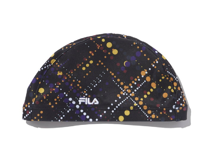フィラ FILA スイムキャップ レディース ブラック 黒 水泳 スイム キャップ 帽子 312223-BK