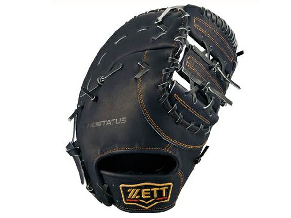 ゼットZETT専用グラブ袋付きプロステイタス軟式用グラブ一塁手用一般野球軟式グローブファーストミットBRFB30223-1900N/3219
