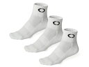 オークリー OAKLEY 3P SOCK ホワイト 靴