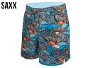 サックスアンダーウェアー SAXX UNDERWEAR OH BUOY 5inch オーブイ 5インチ メンズ スイムショーツ 水着 トランクス 水陸両用 スポーツ 海水浴 海パン 水泳 SXSW03L-SBB