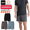 ハーフパンツ GAINMAKER 2N1 SHORT 7inch メンズ ゲインメーカー 7インチ スポーツ インナー付き ショーツ 下着 股擦れ 対策 股ずれ 勝負下着 吸湿発散 吸汗速乾 防臭 蒸れない プレゼント 贈り物 ギフト SXSP05L サックスアンダーウェアー SAXX UNDERWEAR