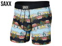 ボクサーパンツ VIBE SUPER SOFT BOXER BRIEF バイブ スーパーソフト メンズ ボクサーブリーフ カジュアル インナー 下着 サックスアンダーウェアー SAXX UNDERWEAR SXBM35-OMM