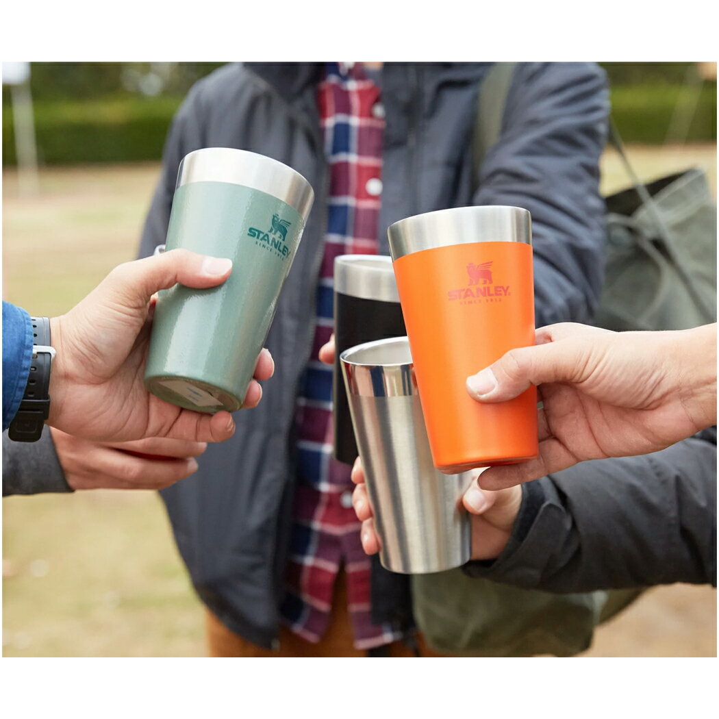 スタンレーSTANLEYアドベンチャーシリーズスタッキング真空パイント0.47L470ml保温保冷登山アウトドアトレイルキャンプコップ10-02282