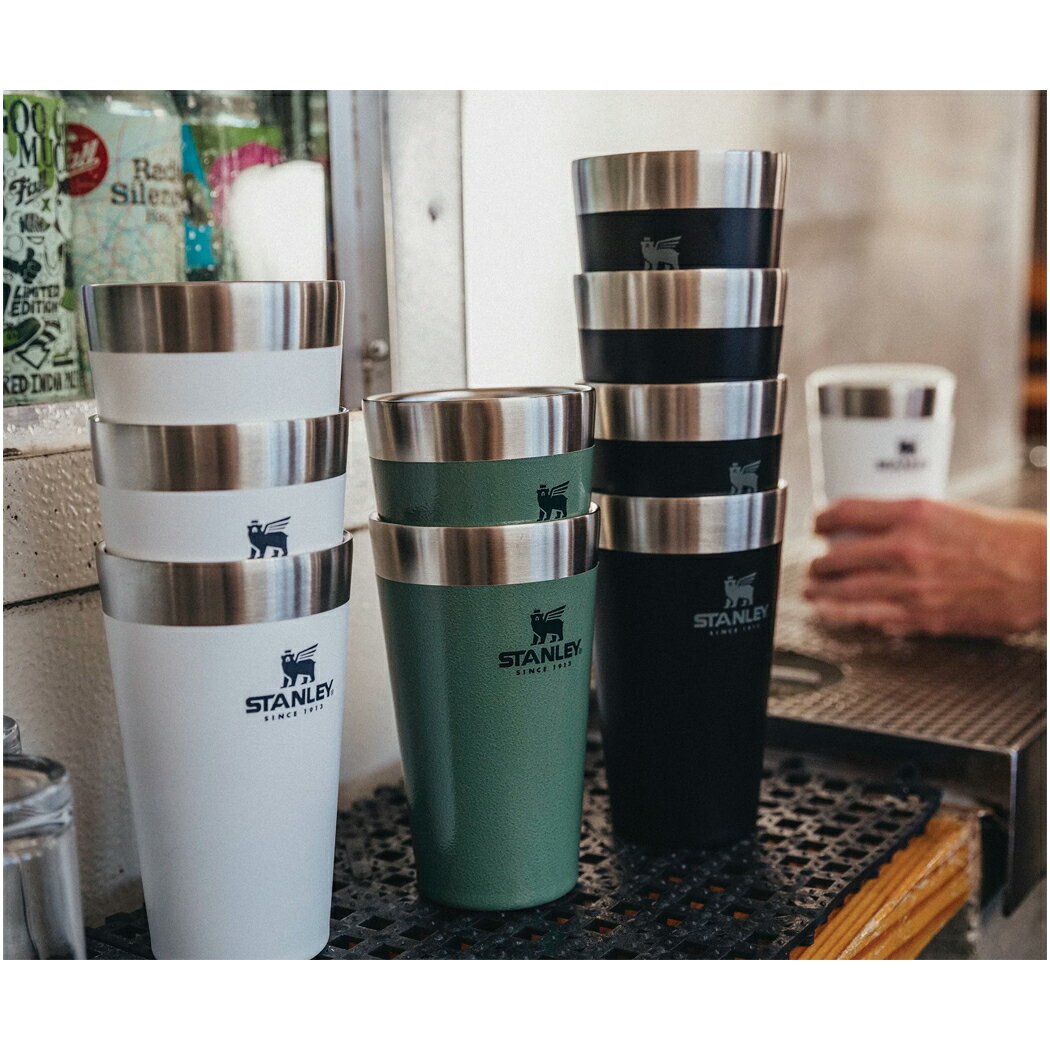 スタンレーSTANLEYアドベンチャーシリーズスタッキング真空パイント0.47L470ml保温保冷登山アウトドアトレイルキャンプコップ10-02282