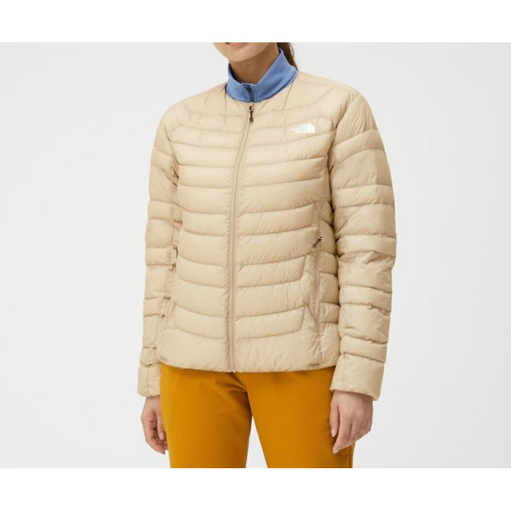 ノースフェイスTHENORTHFACEサンダーラウンドネックジャケットThunderRoundneckJacketレディース秋冬ダウンブラックブラウンカジュアルアウター保温撥水ポケッタブルカジュアル防寒ウェアダウンNYW32013EB