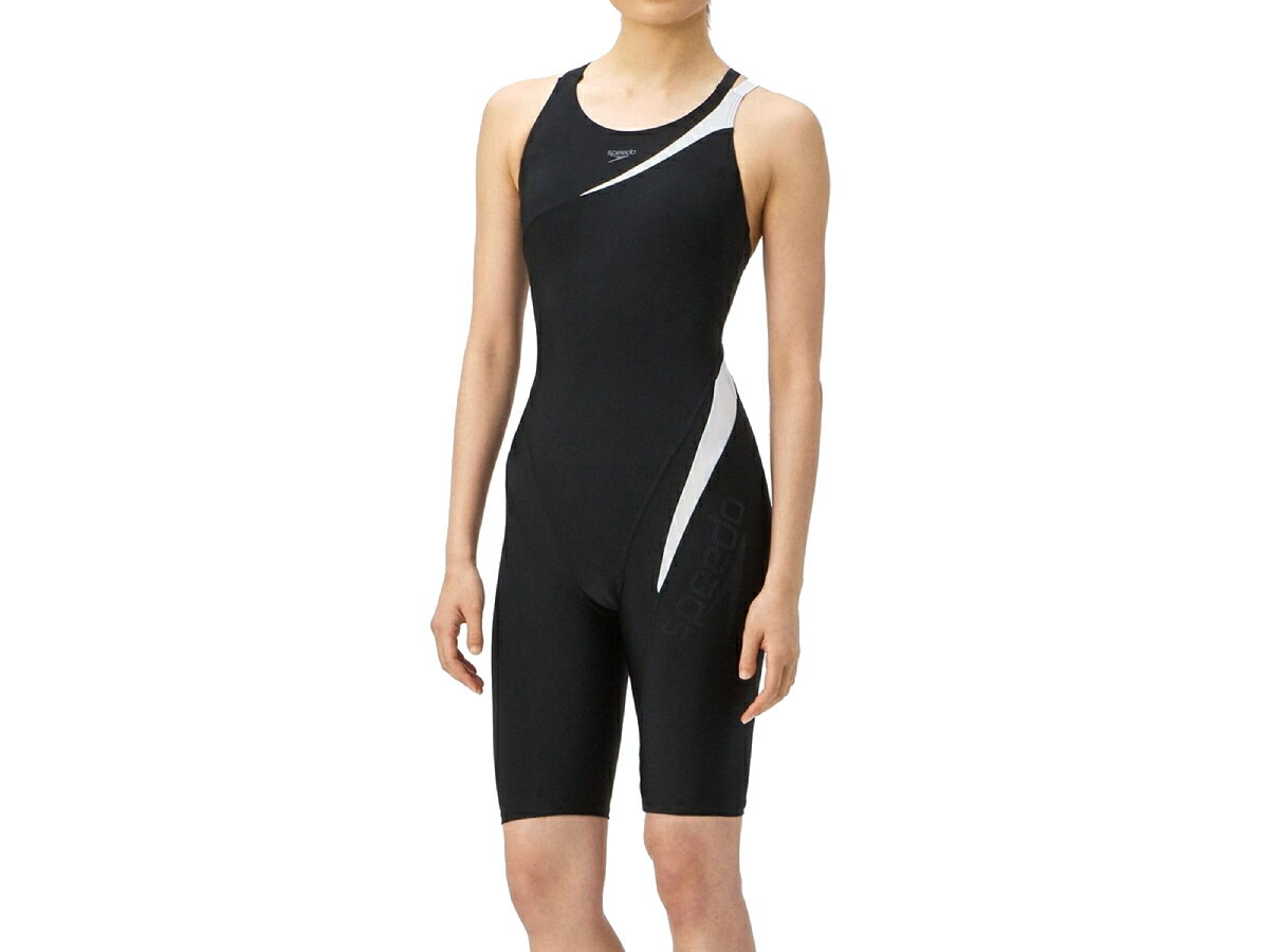 スピード speedo Sharp Lights Kneeskin シャープライトニースキン レディース ブラック 黒 水泳 スイム フィットネス 水着 オールインワン SFW12250-K