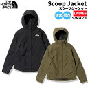 ノースフェイス THE NORTH FACE Scoop Jacket スクープジャケット レディース ブラック カーキ カジュアル 防寒 ウェア 撥水 防水透湿 NPW62233 K NT