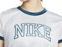 ナイキ NIKE Dri-FIT スウッシュ ショートスリーブ トップ レディース 春 夏 グレー 灰色 スポーツ フィットネス 半袖 Tシャツ DQ6372-043 3