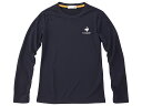 ルコック le coq sportif エコペットロングスリーブシャツ レディース 春 夏 ネイビー 紺 スポーツ フィットネス 長袖 Tシャツ QMWTJB30Z-NVY