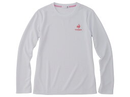 ルコック le coq sportif エコペットロングスリーブシャツ レディース 春 夏 ホワイト 白 スポーツ フィットネス 長袖 Tシャツ QMWTJB30Z-WHT