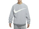 【買えば買うほどお得！ポイントバック祭開催中！】ナイキ NIKE クラブ+ フリース WNTR L/S クルー メンズ 秋 冬 グレー 灰色 スポーツ トレーニング スウェット トレーナー DQ4895-073