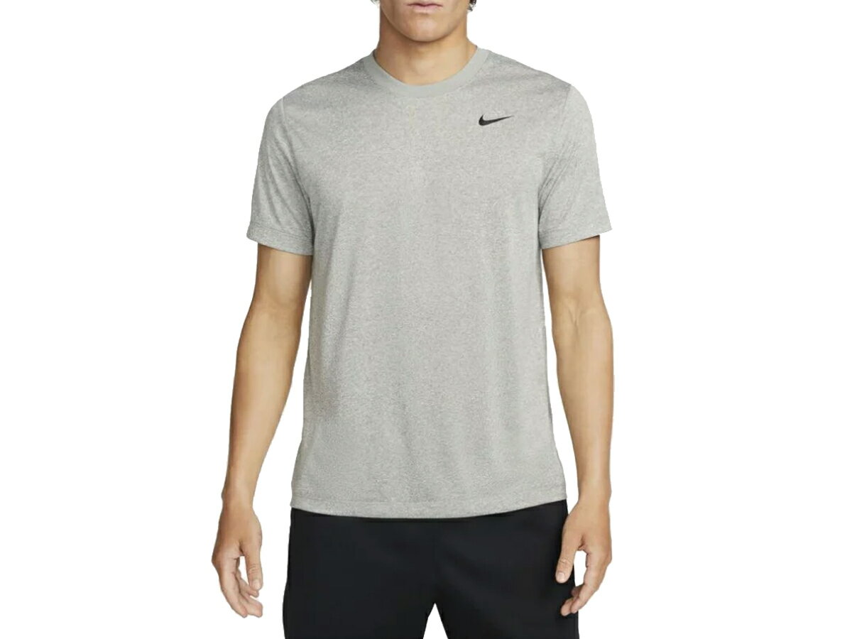 ナイキ NIKE Dri-FIT フィットネス Tシャツ メンズ 春 夏 グレー 灰色 スポーツ トレーニング 半袖 Tシャツ DX0990-063