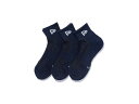 j[G NEW ERA \bNX AN 3yA SOCKS ANKLE 3PAIRS JWA  C@\bNX 13061317