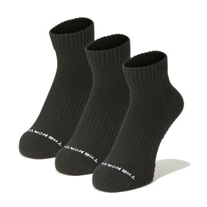 ノースフェイス THE NORTH FACE Running Uneven Dry 3P Ankle ランニング アンイーブン ドライ 3P アンクル ユニセックス ブラック 黒 カジュアル 小物 靴下 ソックス 3足組 NN82303 K